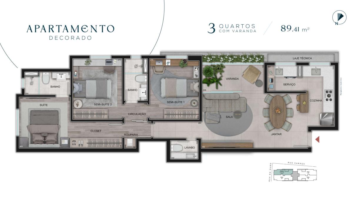 Apartamento, 3 quartos, 89 m² - Foto 16