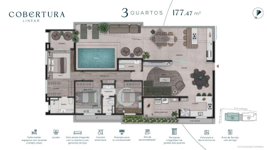 Apartamento, 3 quartos, 89 m² - Foto 19