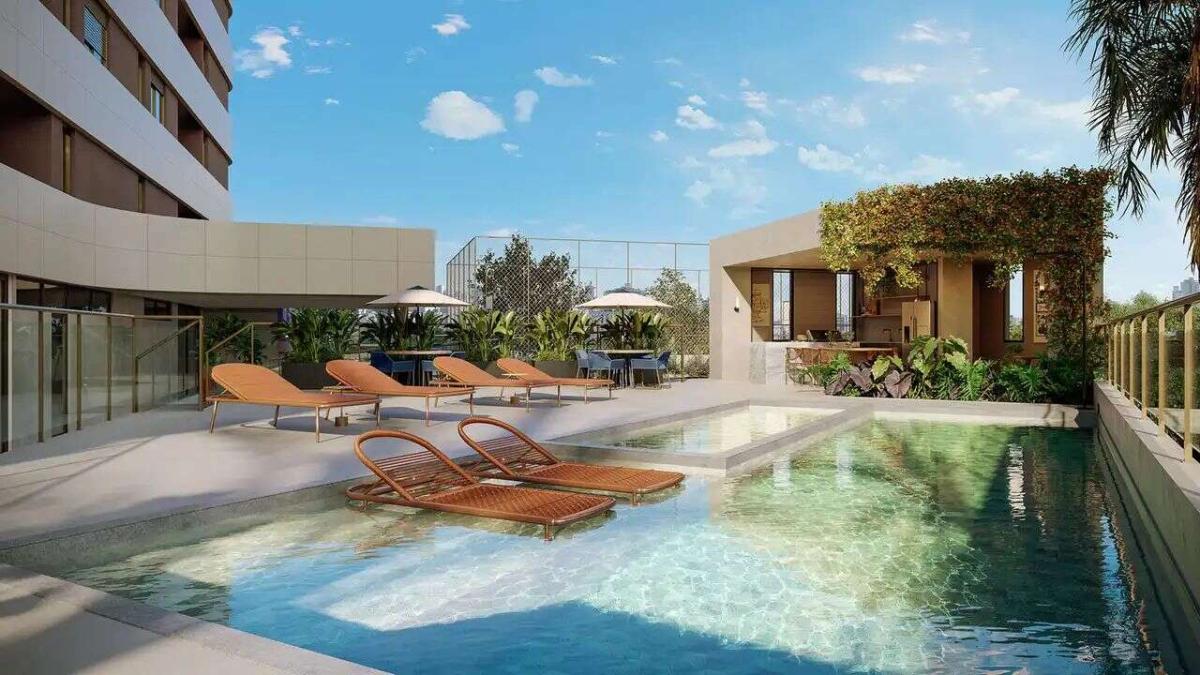  - Apartamento Garden à venda, no Falls em Belo Horizonte, Santa Lúcia, com 3 quartos, 80,88m²