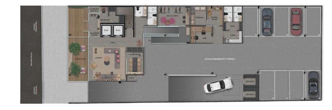 Apartamento, 1 quarto, 26 m² - Foto 14