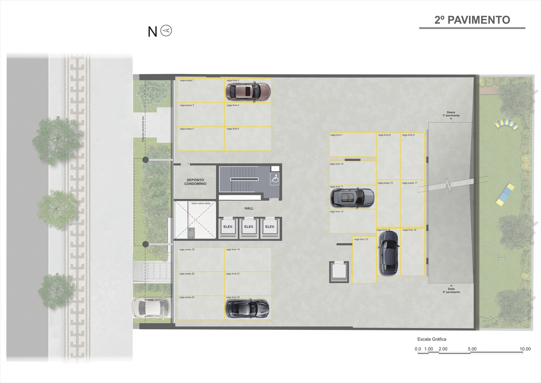 Apartamento, 1 quarto, 25 m² - Foto 3
